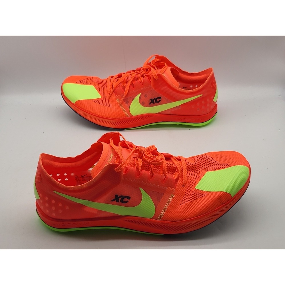 Nike ZoomX Dragonfly XC Mens 10.5 Orange Track Cross Country Running Spikes NWOB - Picture 6 of 10